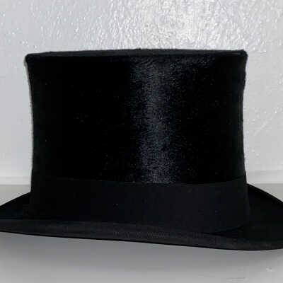 Lynn Redmon Sarles Sr. Beaver Top Hat