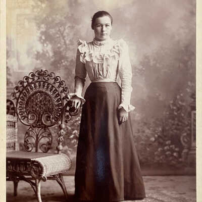 Unknown young woman