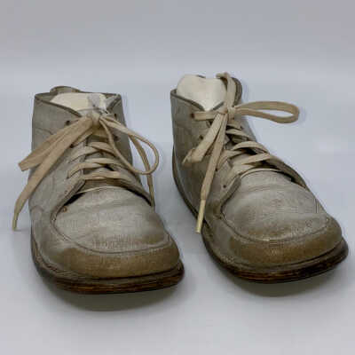 White Leather Children's Shoes