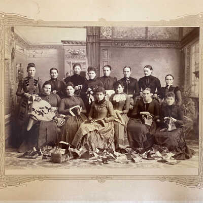 Group of Sewing Circle Ladies