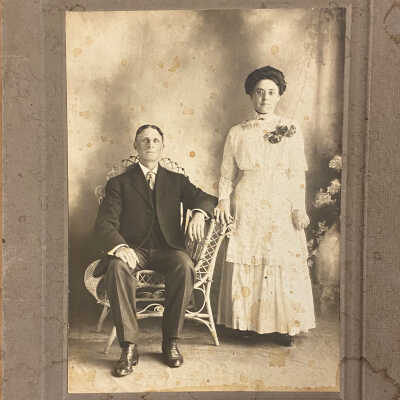 Wedding Photo of Mr. & Mrs. Peterson