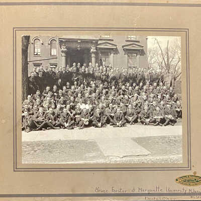 1919 Marquette Dental Class Graduation - Bruce Forster