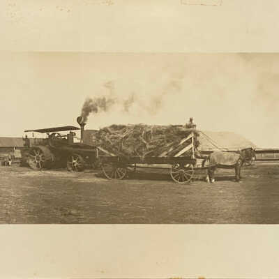 Traill County Bonanza Farm - Grandin #1 - Threshing Rig