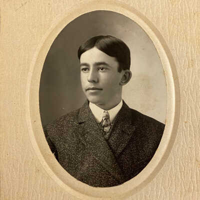 Unknown young man