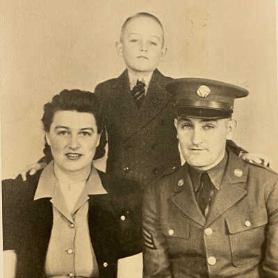 Ethyl & Melvin Kolstad and son Billy