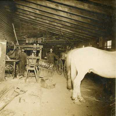 Tom Matchke, Blacksmith & Wagon Maker
