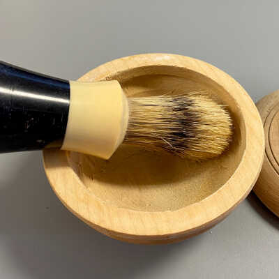 Shaving Brush & Bowl