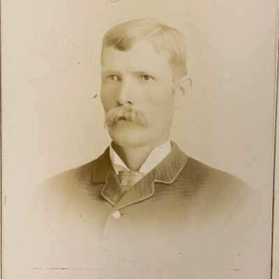 Unknown man - 1897