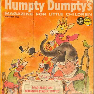 Humpty Dumpty Magazine For Little Children - September 1966 2020.648.1 d