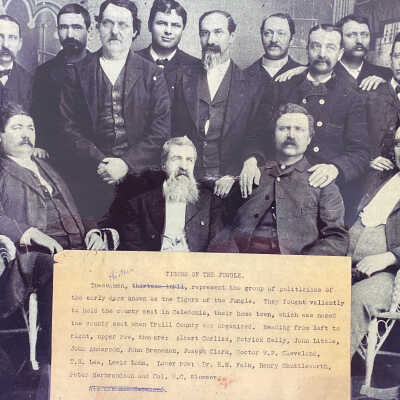 Tigers of the Jungle - Political group to keep county seat in Caledonia