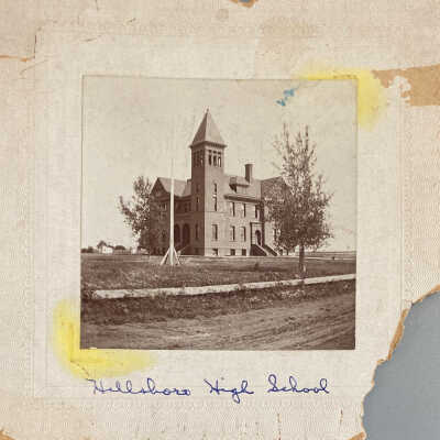 Hillsboro School around 1910