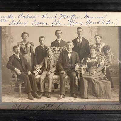 1898 - Children of Ole Arnegard, Sr.