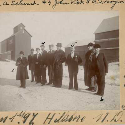 Mr. A. Schmid, John Vick, A. G. Foogman, Mr. L. Lien and six others - January 1, 1897