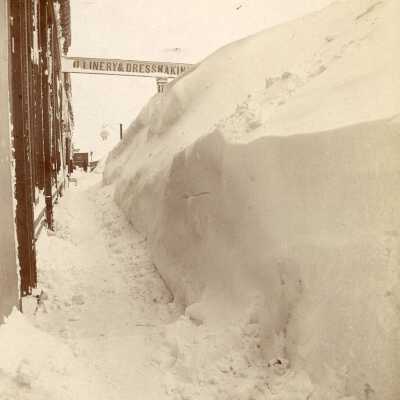 1920 Winter Scene in Hillsboro, ND