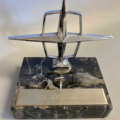 Carhood Ornament owned by Governor Brunsdale