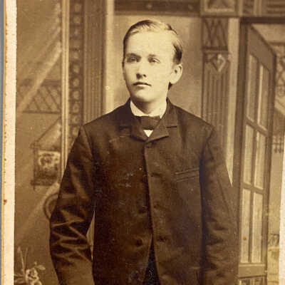 Unknown Young Man