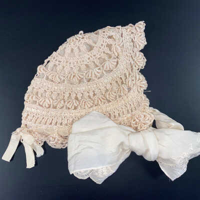 Child’s Beige Crocheted Hat