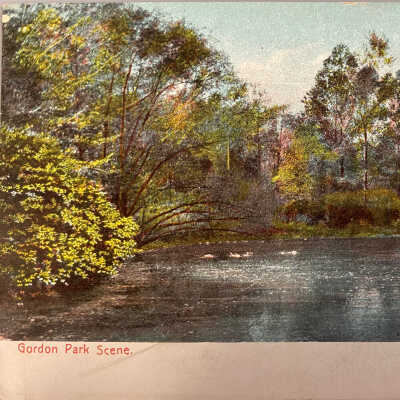 Postcard - Gordon Park, Cleveland, Ohio