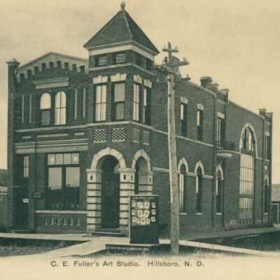 C. E. Fuller's Art Studio, Hillsboro, ND