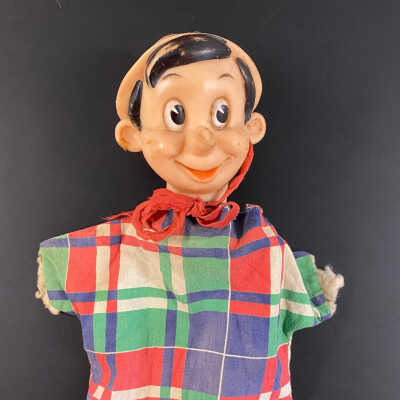1950’s Walt Disney Pinocchio Hand Puppet