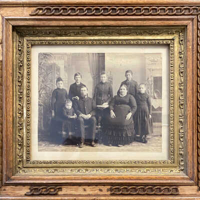 Charlie (or Carl) Hausmann Family Portrait