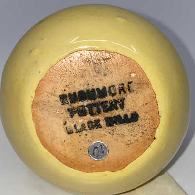 Rushmore Pottery Yellow Creamer