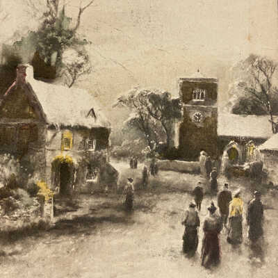 Postcard sent to Vivian Sylte