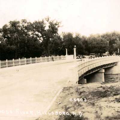 Bridge of the Goose River into Woodland Park