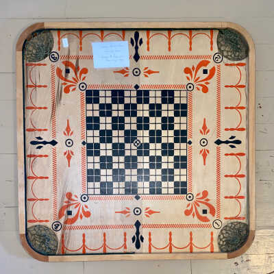 Carrom Game - Board, Rule Book & Game Pieces