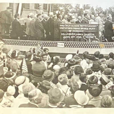 Visit of Prince Olav & Princess Martha of Norway, June 8, 1939