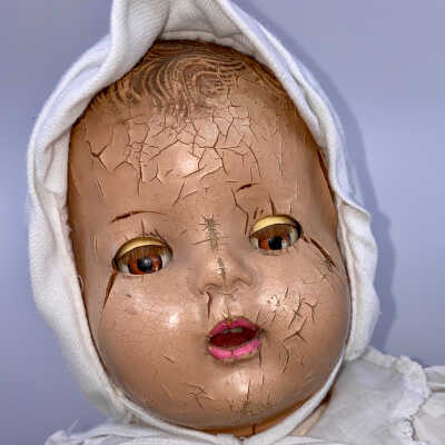 Early 1900's 25" Doll