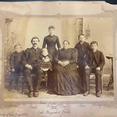 Mr. & Mrs. Carl Merganthal Family