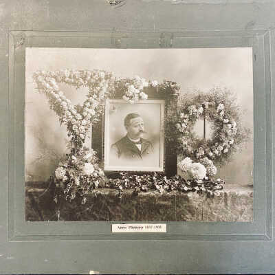 Funeral of Amos Plummer, 1837-1903