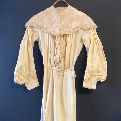 1902 Wedding Dress and Accessories of Mrs. Syver (Rebecca Halvorson) Vinje