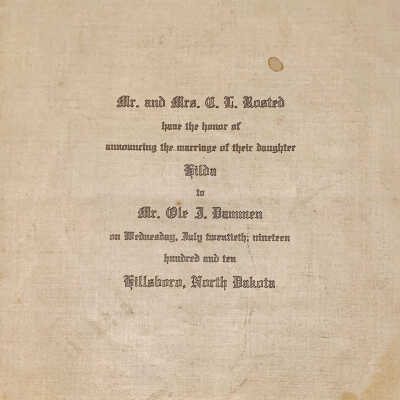 Wedding Invitation
