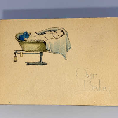 1920 Baby Announcement
