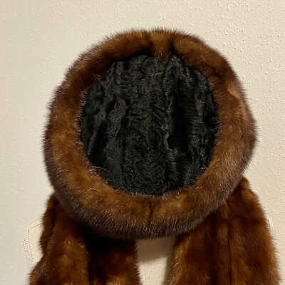 Fur Pill Box Hat