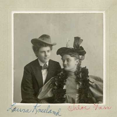 Laura Kneeland & Chloe Farr - 9/15/1896