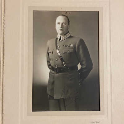 King Olav of Norway