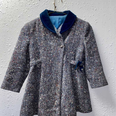 Child’s Tweed Coat with Hat