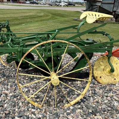 Horse Drawn Two Row Plow used by Dick Bird
