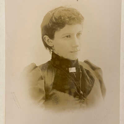 Unknown Woman - Dated 1897