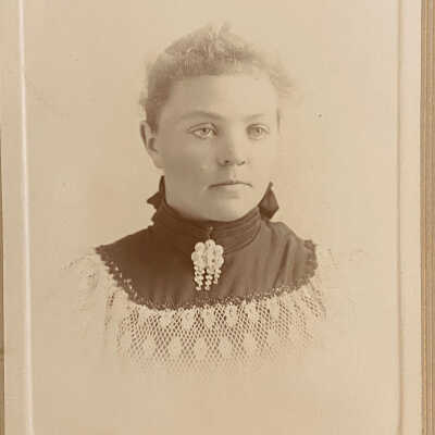 Unknown young woman