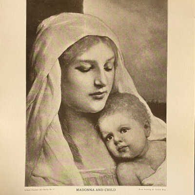 School Century Art Series No. 2 - "Madonna and Child"