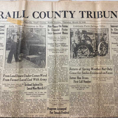 Traill County Tribune - March 19, 1942