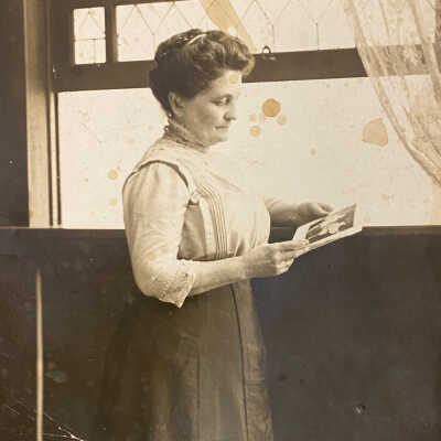 Unknown Woman at window