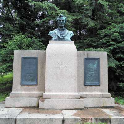 Lincoln Statue: Located in Frogner Park, Oslo, Norway, 2 September 2015 photo