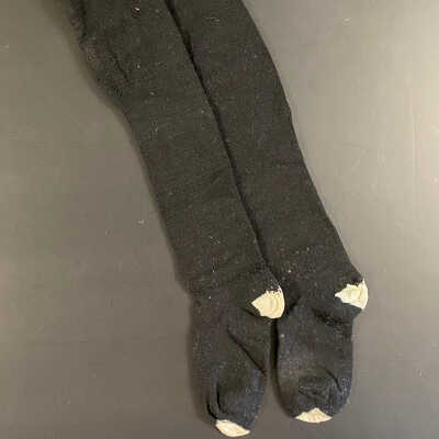 Child's Black Socks