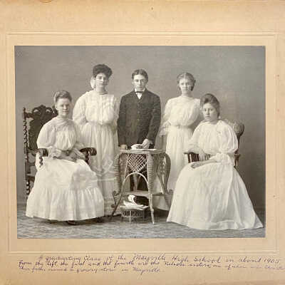 1905 Mayville High School Graduating Class