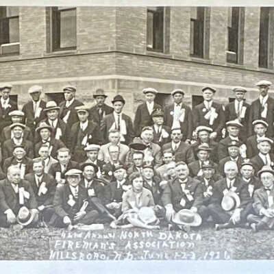 42nd Annual ND Fireman's Association, Hillsboro, ND June 1-3, 1926